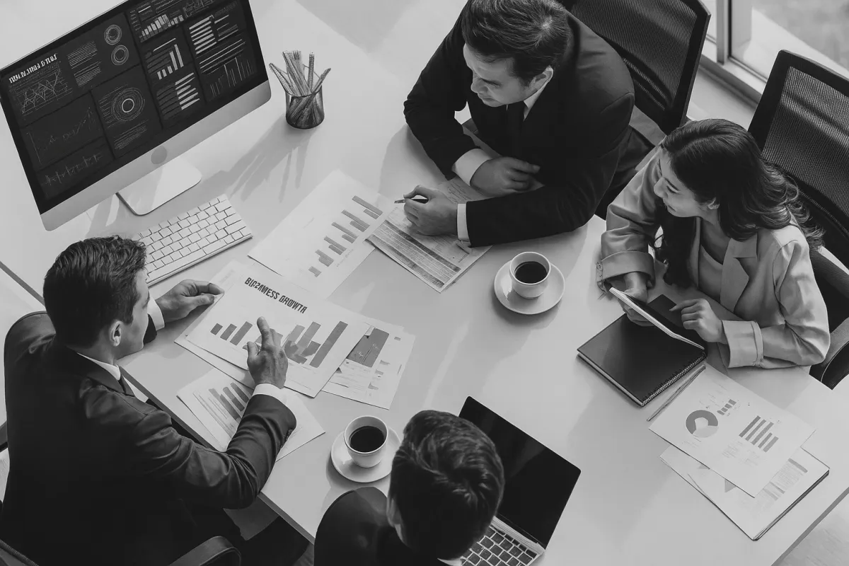 Prozesswand mit Post-its